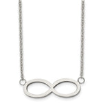 Load image into Gallery viewer, Stainless Steel Brushed/Polished Infinity Symbol NecklaceSRN1293-20
