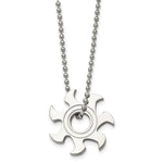Load image into Gallery viewer, Stainless Steel Sun Burst NecklaceSRN141-22
