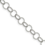 Load image into Gallery viewer, Stainless Steel Polished 8MM Circle Link NecklaceSRN1568-22

