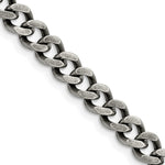Load image into Gallery viewer, Stainless Steel 7.50mm Oxidized Curb ChainSRN1611-20
