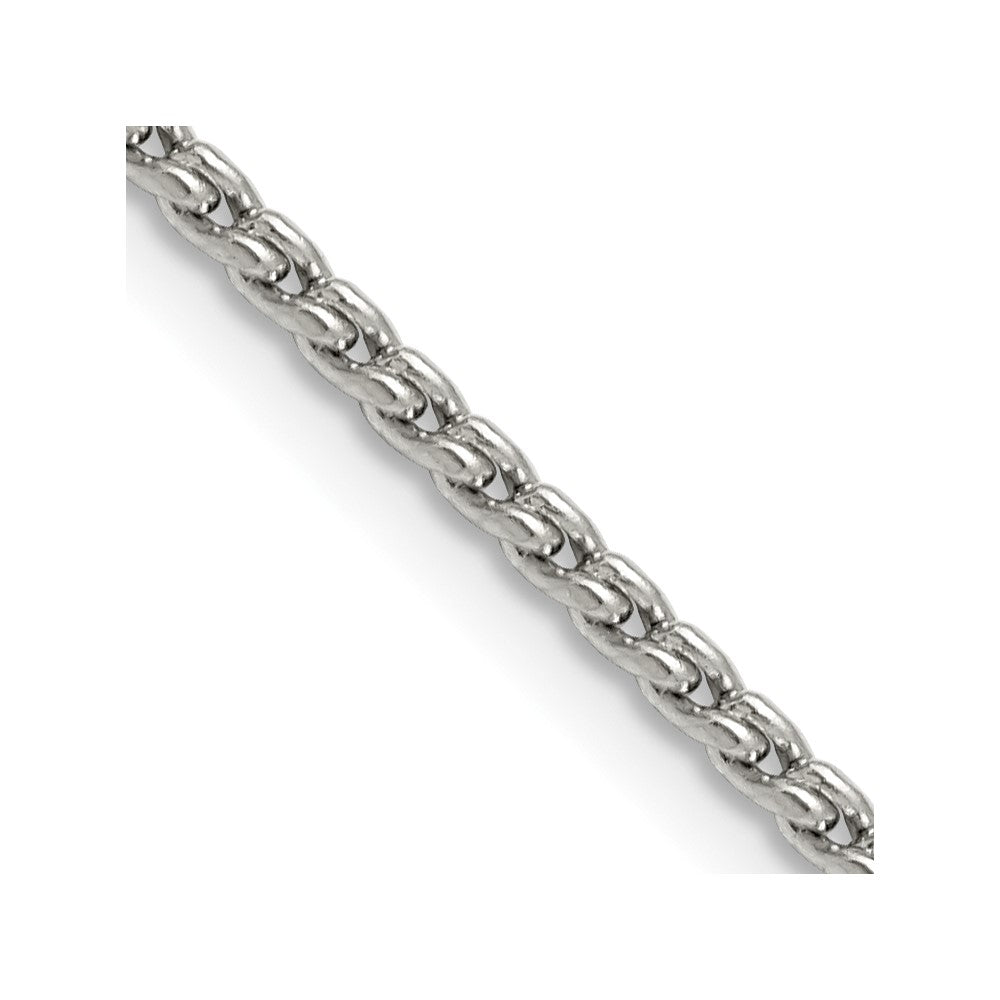 Stainless Steel 2.50mm Polished Fancy Link ChainSRN1618-16