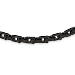 Load image into Gallery viewer, Stainless Steel Black IP-plated NecklaceSRN163-20
