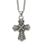 Load image into Gallery viewer, Stainless Steel Antique Cross NecklaceSRN1927-24
