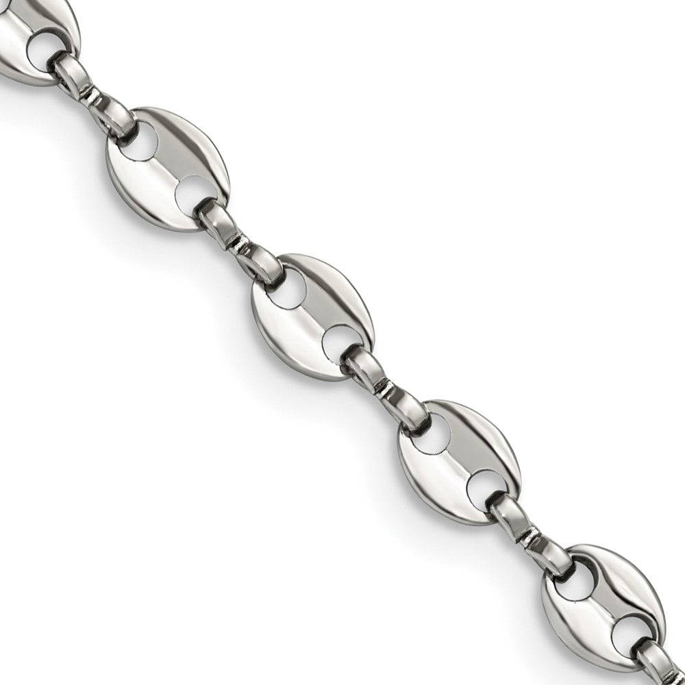 Stainless Steel Polished Fancy Link 24in ChainSRN2547-24