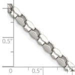 Load image into Gallery viewer, Stainless Steel Polished Fancy Link 24in ChainSRN2711-24
