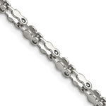 Load image into Gallery viewer, Stainless Steel Polished Fancy Link 18in ChainSRN2712-18
