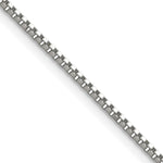 Load image into Gallery viewer, Stainless Steel 1.5mm 18in Box ChainSRN662-18
