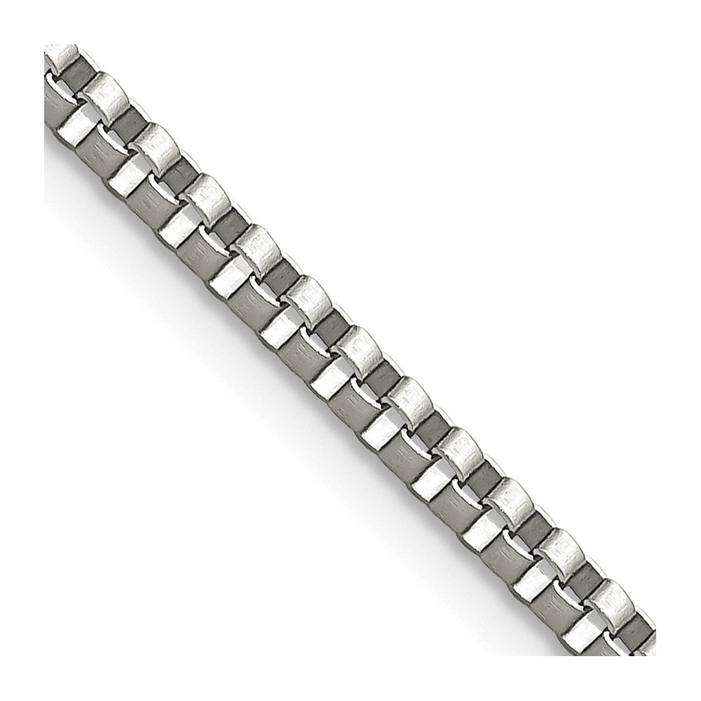 Stainless Steel 2.4mm 18in Box ChainSRN664-18