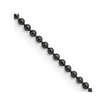 Load image into Gallery viewer, Stainless Steel 2.0mm IP Black-plated 18in Ball ChainSRN667-18
