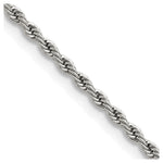 Load image into Gallery viewer, Stainless Steel 2.4mm 18in Rope ChainSRN672-18
