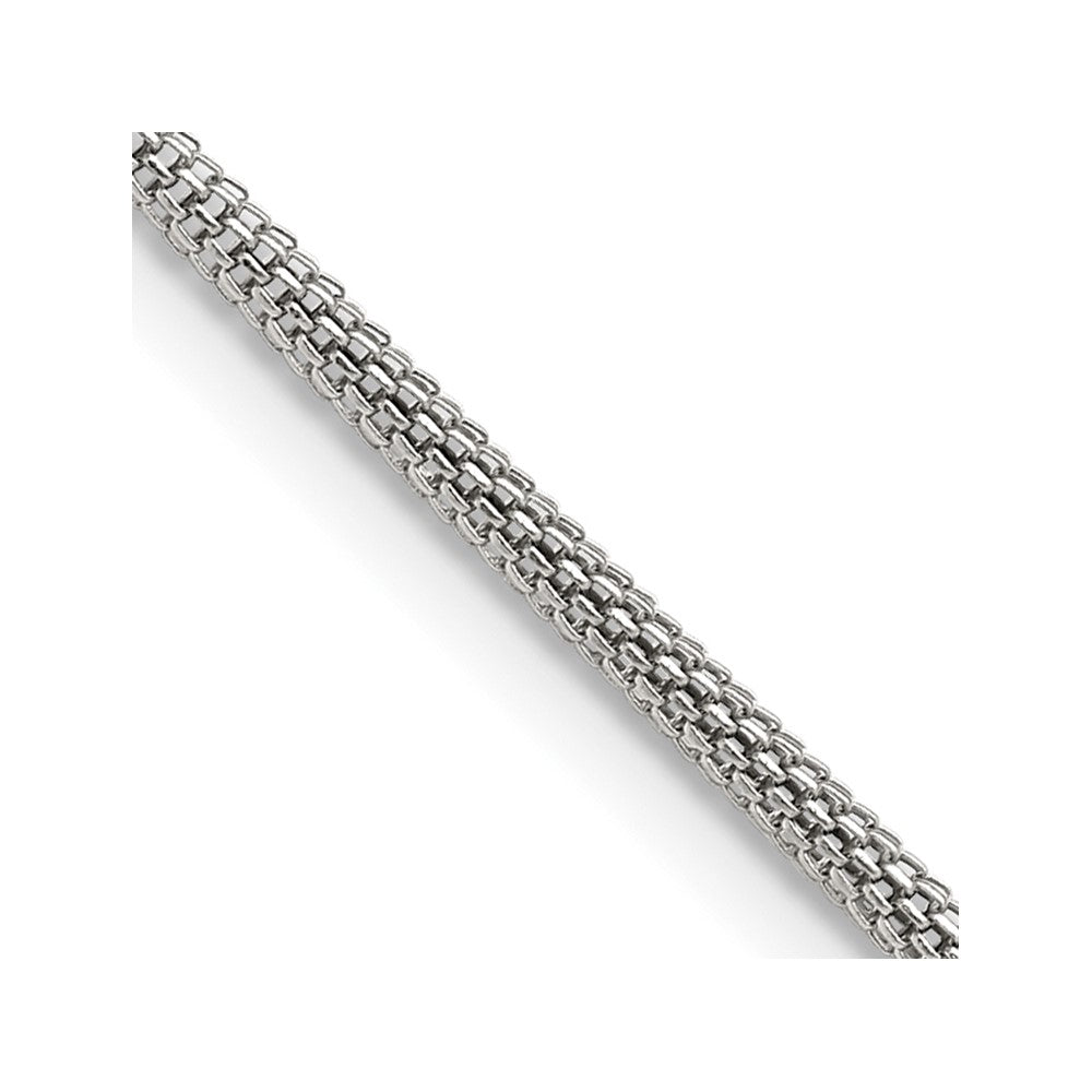 Stainless Steel 2.5mm 20in Bismark ChainSRN674-20