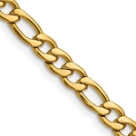 Load image into Gallery viewer, Stainless Steel IP Yellow-plated 6.30mm 20in Figaro ChainSRN680GP-20
