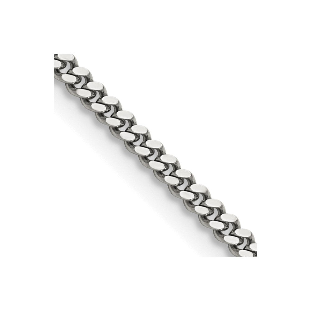 Stainless Steel 3.0mm 18in Curb ChainSRN688-18