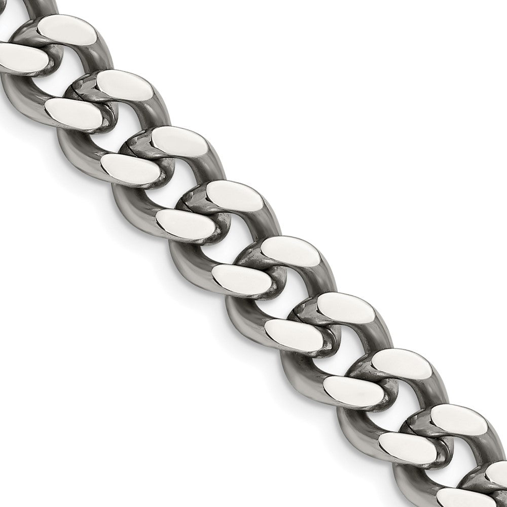 Stainless Steel 9.5mm 22in Curb ChainSRN691-22