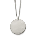Load image into Gallery viewer, Titanium Brushed NecklaceTBN116-22
