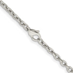 Load image into Gallery viewer, Titanium Polished 3.5mm 20in Cable ChainTBN185-20
