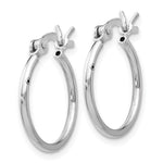 Load image into Gallery viewer, Leslie&#39;s Sterling Silver Polished Hinged Hoop EarringsVA01
