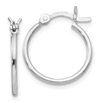 Load image into Gallery viewer, Leslie&#39;s Sterling Silver Polished Hinged Hoop EarringsVA01
