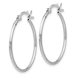 Load image into Gallery viewer, Leslie&#39;s Sterling Silver Polished Hinged Hoop EarringsVA02
