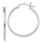 Load image into Gallery viewer, Leslie&#39;s Sterling Silver Polished Hinged Hoop EarringsVA02
