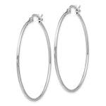 Load image into Gallery viewer, Leslie&#39;s Sterling Silver Polished Hinged Hoop EarringsVA03
