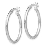 Load image into Gallery viewer, Leslie&#39;s Sterling Silver Polished Hinged Hoop EarringsVA06
