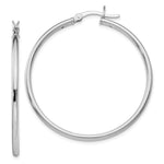Load image into Gallery viewer, Leslie&#39;s Sterling Silver Polished Hinged Hoop EarringsVA07
