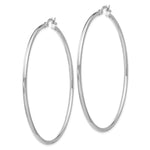 Load image into Gallery viewer, Leslie&#39;s Sterling Silver Polished Hinged Hoop EarringsVA08
