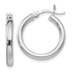 Load image into Gallery viewer, Leslie&#39;s Sterling Silver Polished Hinged Hoop EarringsVA09
