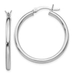 Load image into Gallery viewer, Leslie&#39;s Sterling Silver Polished Hinged Hoop EarringsVA10
