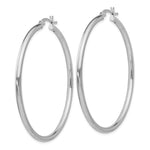Load image into Gallery viewer, Leslie&#39;s Sterling Silver Polished Hinged Hoop EarringsVA11
