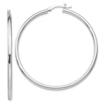 Load image into Gallery viewer, Leslie&#39;s Sterling Silver Polished Hinged Hoop EarringsVA11
