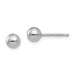 Load image into Gallery viewer, Leslie&#39;s Sterling Silver Polished Ball Post EarringsVA21
