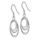 Load image into Gallery viewer, Leslie&#39;s Sterling Silver Polished Shepherd Hook Dangle EarringsVA25
