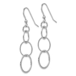 Load image into Gallery viewer, Leslie&#39;s Sterling Silver Polished Shepherd Hook Dangle EarringsVA30
