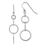Load image into Gallery viewer, Leslie&#39;s Sterling Silver Polished Shepherd Hook Dangle EarringsVA30
