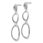Load image into Gallery viewer, Leslie&#39;s Sterling Silver Polished Post Dangle EarringsVA32
