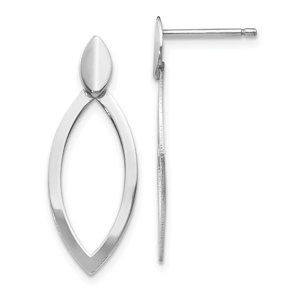 Leslie's Sterling Silver Polished Post Dangle EarringsVA52
