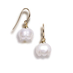 Load image into Gallery viewer, Lily Carved Drop Earrings
