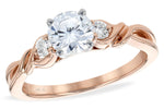 Load image into Gallery viewer, 14KT Gold Semi-Mount Engagement Ring