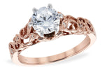 Load image into Gallery viewer, 14KT Gold Semi-Mount Engagement Ring
