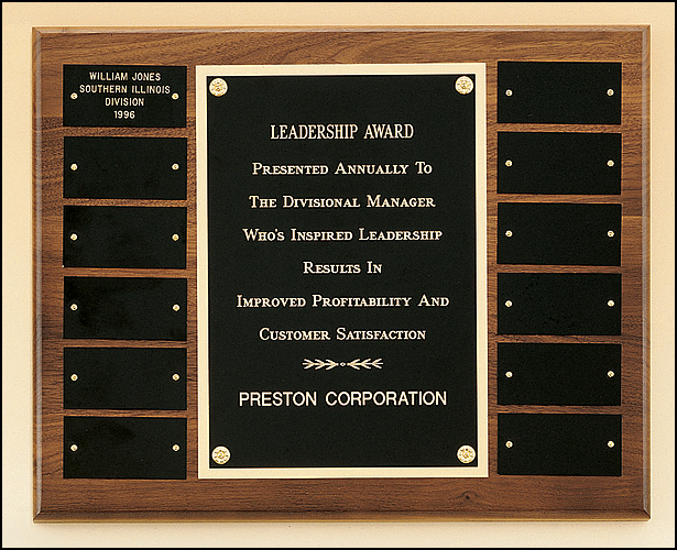 Perpetual/Annual Plaques