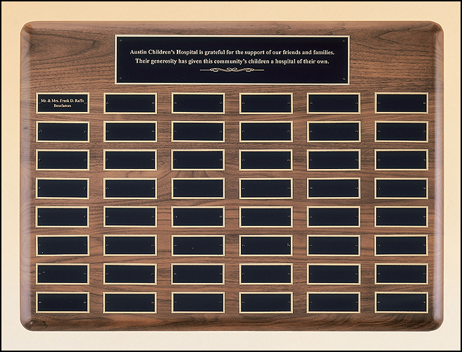 Perpetual/Annual Plaques - 48-plates