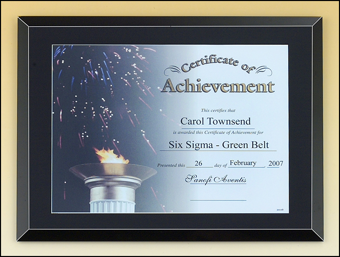 Certificate/Photo Plaques