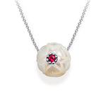 Load image into Gallery viewer, Pearl Flower Birthstone
