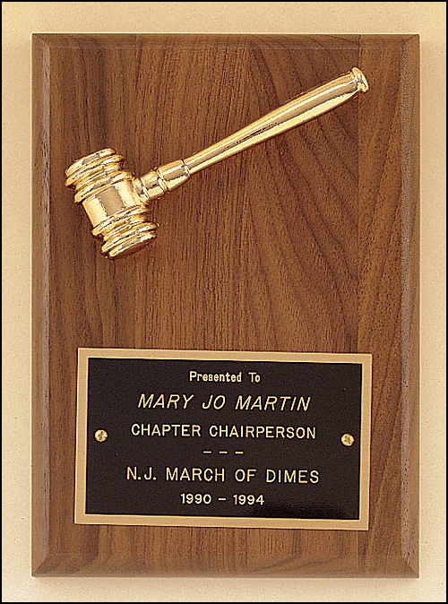 Gavel Plaques