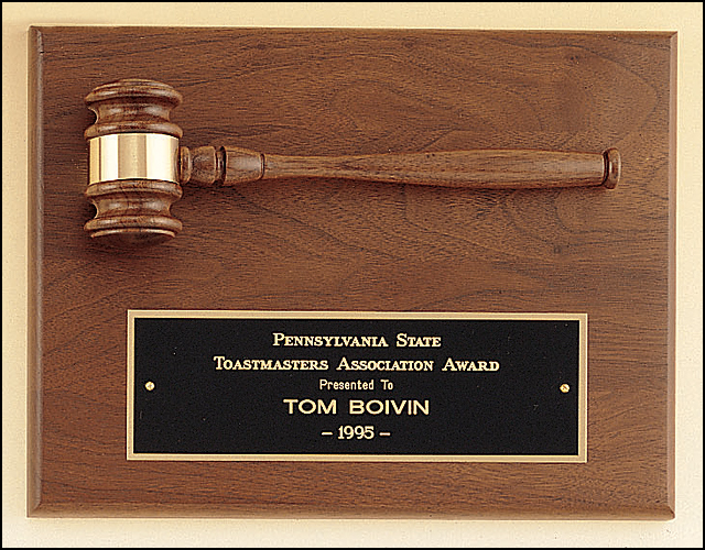 Gavel Plaques