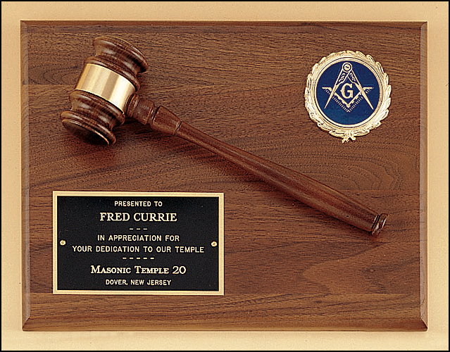 Gavel Plaques