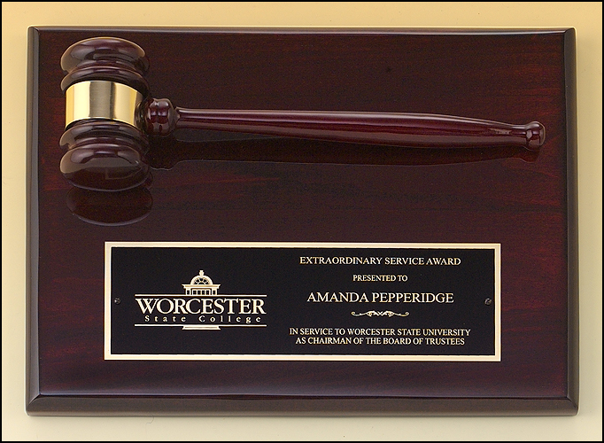 Gavel Plaques