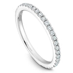 Load image into Gallery viewer, 14K Noam Carver Stackable in White Gold with  29 Round Diamonds
